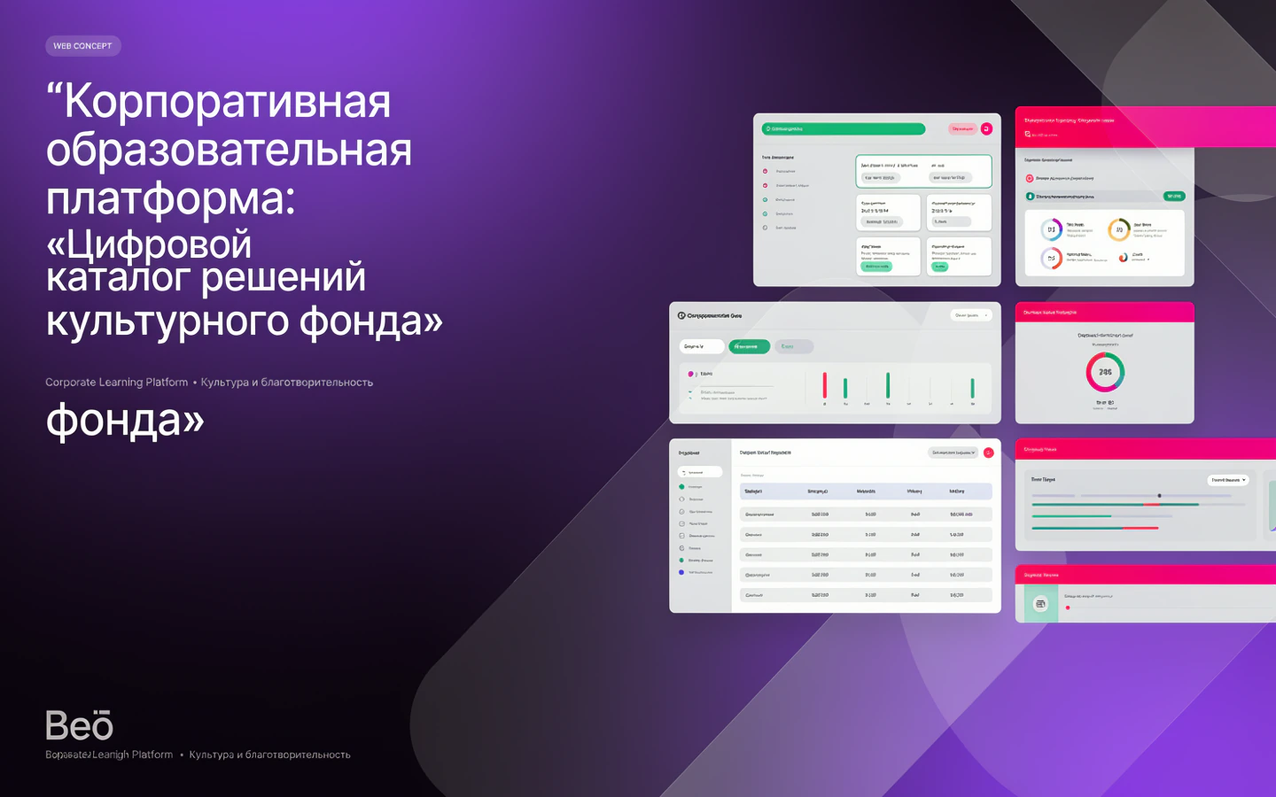 Презентационная концепция интерфейса проекта «Корпоративная образовательная платформа: «Цифровой каталог решений культурного фонда»»