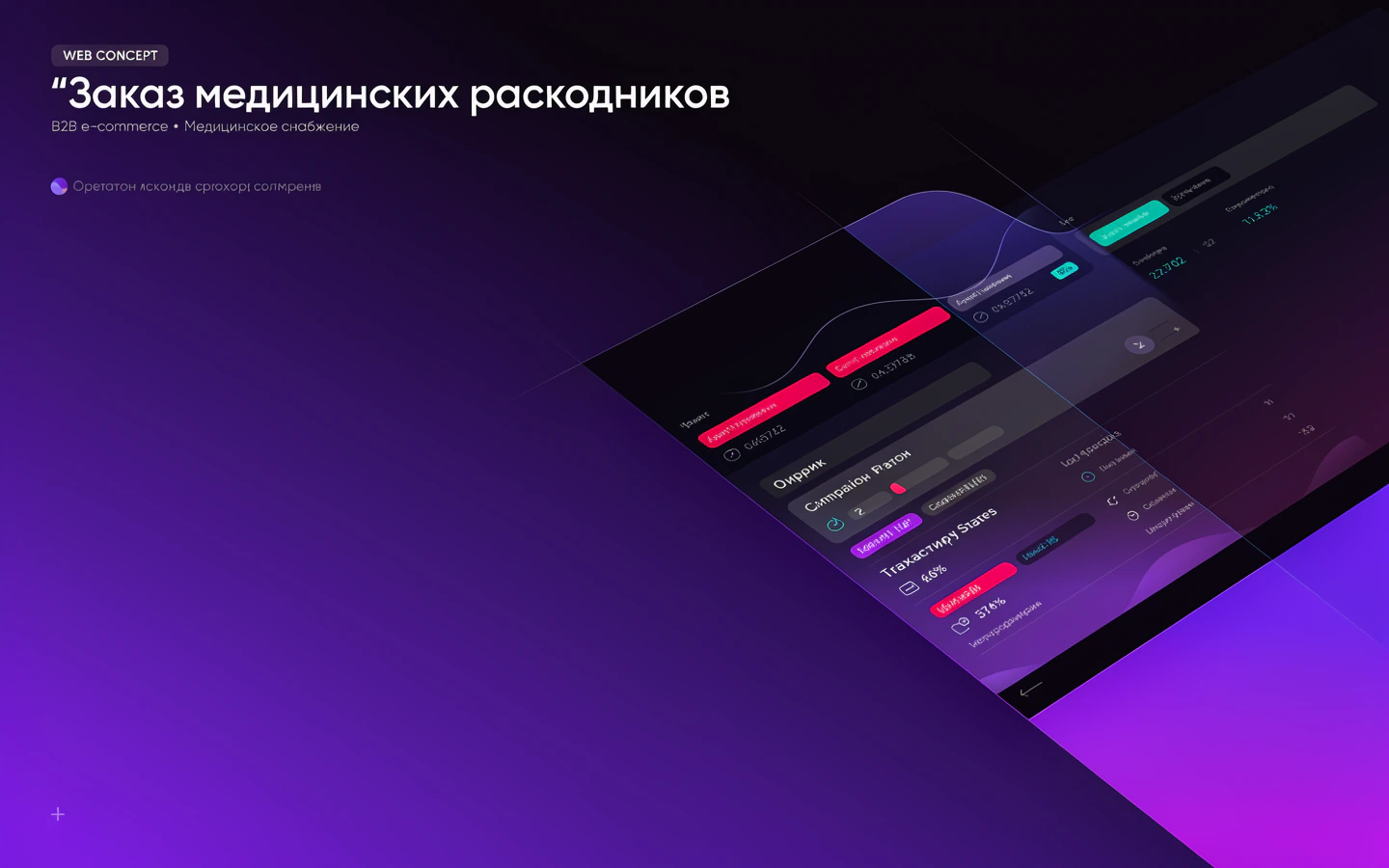 Презентационная концепция интерфейса проекта «Заказ медицинских расходников»
