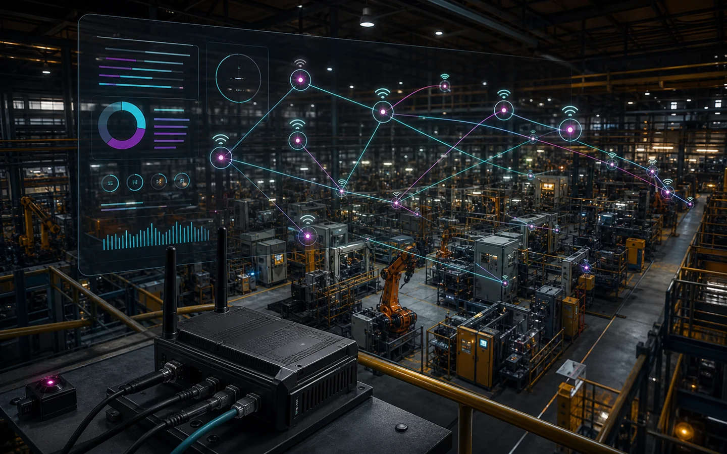 Презентационная визуализация проекта «IoT-платформа умного производства»