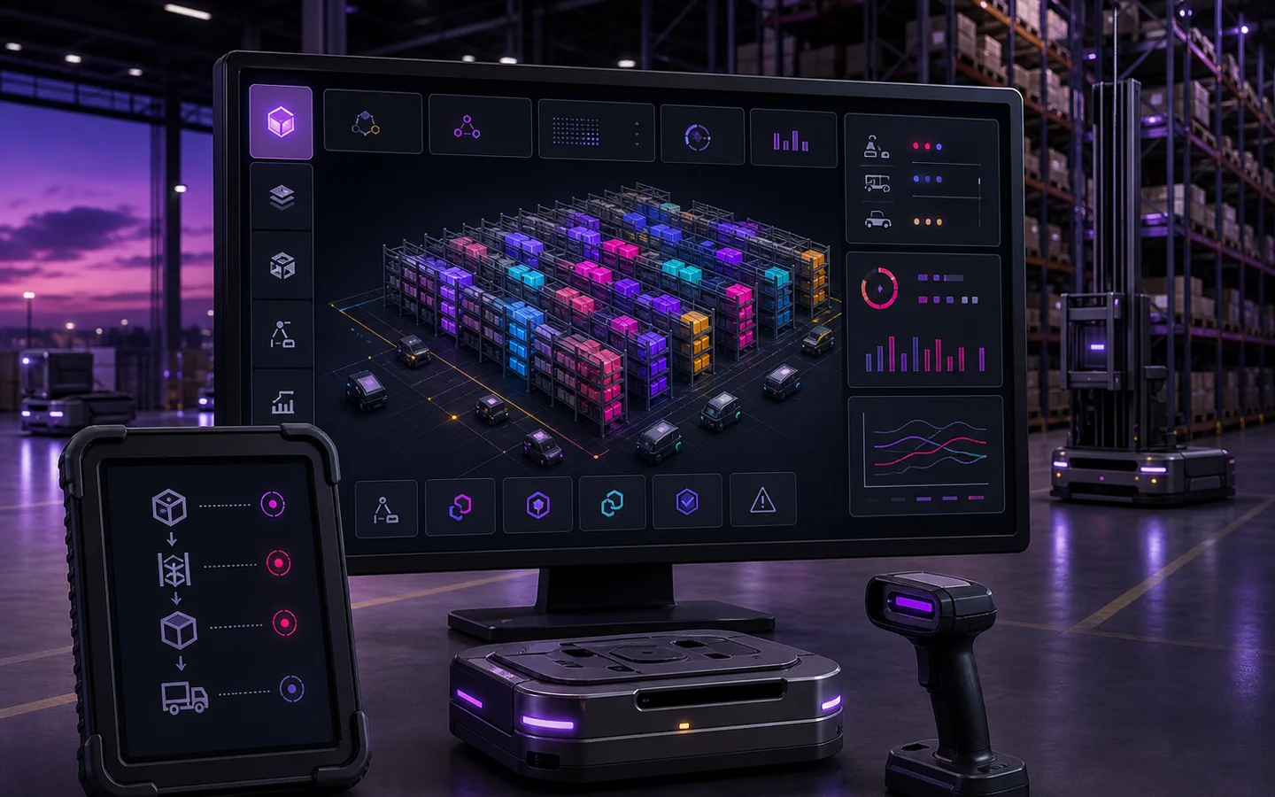 Визуальная концепция WMS Warehouse Pulse