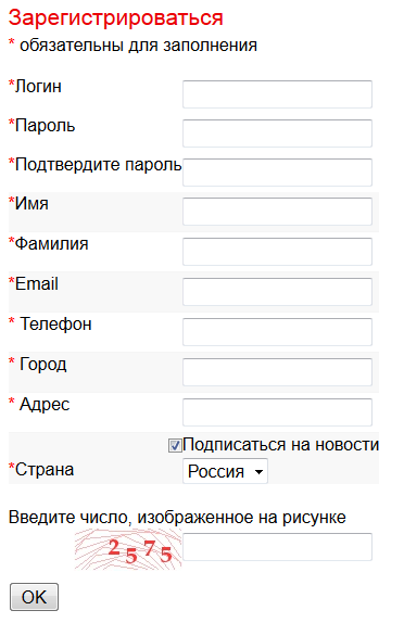 Причины неэффективности форм